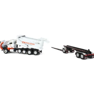 Manufacturer_DCP by First Gear Dump Trucks<1/64 Kenworth T880 Dump w/ Dolly & Rogue Tandem Dump Trailer, Knife River, 2021 Natl Toy Truck 'N Construction