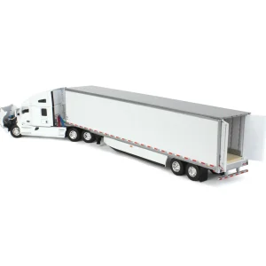 Manufacturer_DCP by First Gear Box Trucks & Trailers<1/64 Kenworth T680 76in High-Roof Sleeper with 53ft Utility Trailer, DCP by First Gear