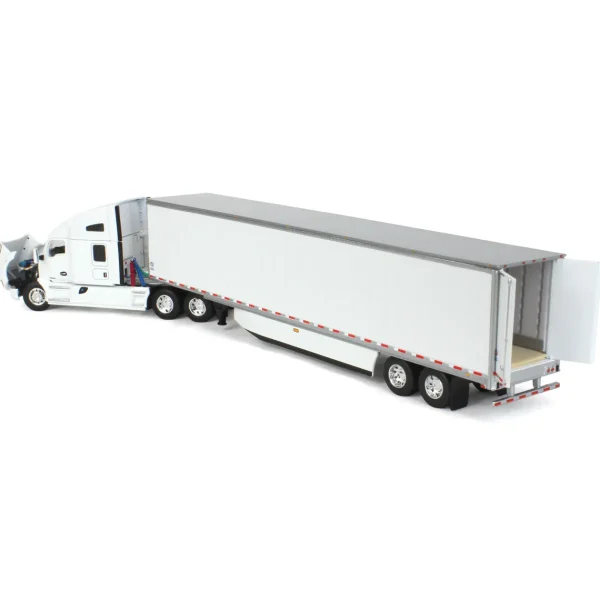 Manufacturer_DCP by First Gear Box Trucks & Trailers<1/64 Kenworth T680 76in High-Roof Sleeper with 53ft Utility Trailer, DCP by First Gear