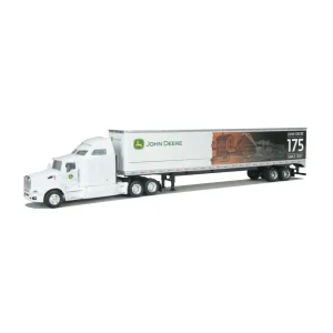 Manufacturer_SpecCast Box Trucks & Trailers<1/64 Kenworth T660, John Deere 175th Anniversary Logo