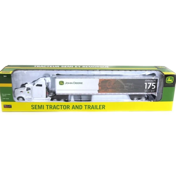 Manufacturer_SpecCast Box Trucks & Trailers<1/64 Kenworth T660, John Deere 175th Anniversary Logo