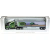 Manufacturer_SpecCast Box Trucks & Trailers<1/64 Kenworth T2000 Semi with John Deere Harvester Works Customer Support Box Trailer