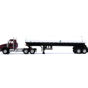 Manufacturer_DCP by First Gear Tanker Trucks<1/64 Kenworth T800 with Tandem Axle Propane Tanker, Burgundy & Black, DCP by First Gear
