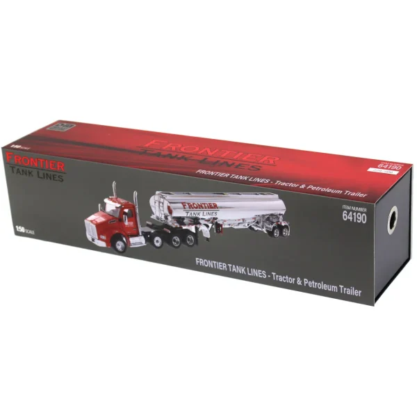 Manufacturer_Diecast Masters Tanker Trucks<1/50 Kenworth T880S Tandem w/ Heil Petroleum Tanker, Frontier Tank Lines by Diecast Masters