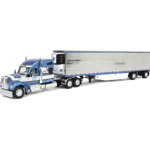 Manufacturer_DCP by First Gear Box Trucks & Trailers<1/64 Kenworth W990 with Utility Reefer Trailer, W.D. Potato Limited, DCP by First Gear