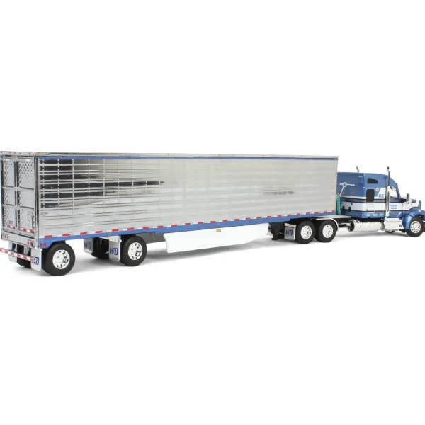 Manufacturer_DCP by First Gear Box Trucks & Trailers<1/64 Kenworth W990 with Utility Reefer Trailer, W.D. Potato Limited, DCP by First Gear