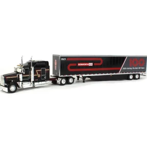 Manufacturer_DCP by First Gear Box Trucks & Trailers<1/64 Kenworth W900L & 53' Utility Trailer w/ Skirts, Kenworth 100th Anniversary, DCP by First Gear