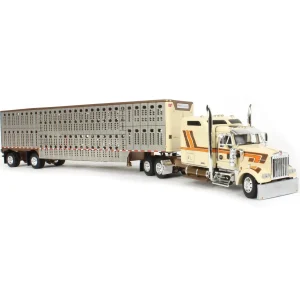 Manufacturer_DCP by First Gear Agricultural Trucks<1/64 Kenworth W900L w/ Wilson Silverstar Livestock Trailer, Big Rigs #13: Paradise Trucking, DCP by First Gear