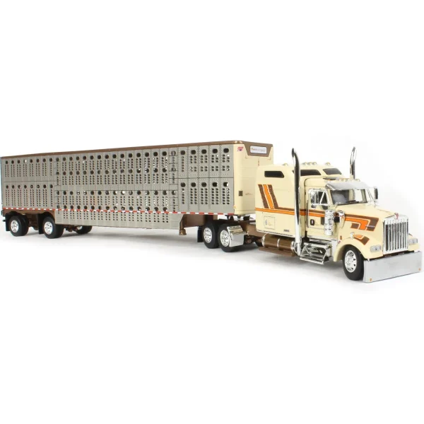 Manufacturer_DCP by First Gear Agricultural Trucks<1/64 Kenworth W900L w/ Wilson Silverstar Livestock Trailer, Big Rigs #13: Paradise Trucking, DCP by First Gear