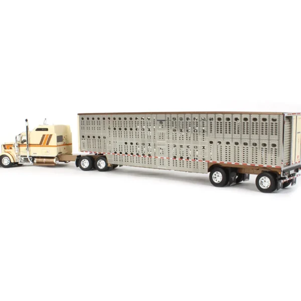 Manufacturer_DCP by First Gear Agricultural Trucks<1/64 Kenworth W900L w/ Wilson Silverstar Livestock Trailer, Big Rigs #13: Paradise Trucking, DCP by First Gear
