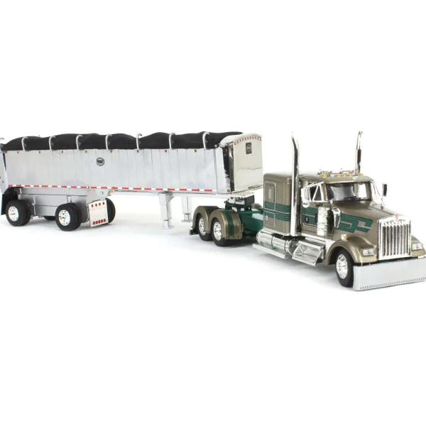 Manufacturer_DCP by First Gear Dump Trucks<1/64 Kenworth W900L with MAC Dump Trailer, D&D Hauling & Excavating, DCP by First Gear