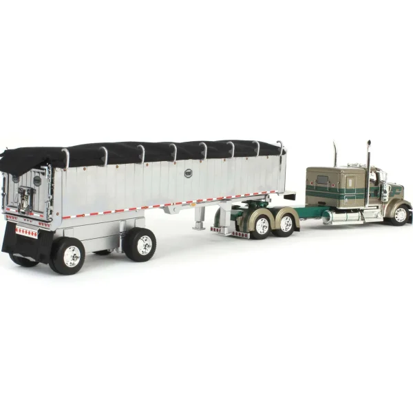 Manufacturer_DCP by First Gear Dump Trucks<1/64 Kenworth W900L with MAC Dump Trailer, D&D Hauling & Excavating, DCP by First Gear