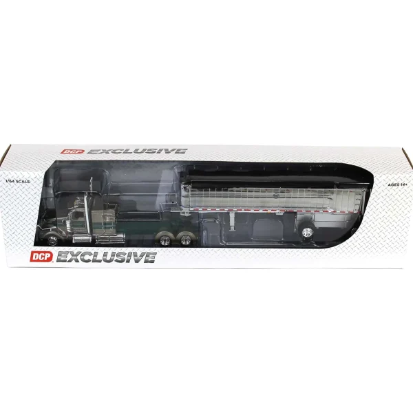 Manufacturer_DCP by First Gear Dump Trucks<1/64 Kenworth W900L with MAC Dump Trailer, D&D Hauling & Excavating, DCP by First Gear