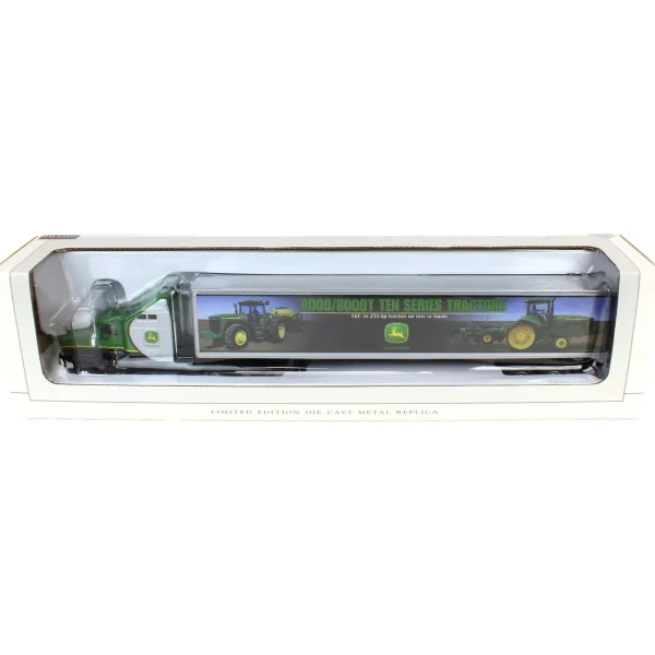 Manufacturer_SpecCast Box Trucks & Trailers<1/64 KenworthT-600 John Deere 8000 Series Tractors Semi