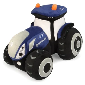 Outback Toys Preschool Playroom | Stuffed Animals & Puppets<Kids New Holland T7 Blue Power Soft Plush Toy Tractor