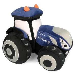 Outback Toys Preschool Playroom | Stuffed Animals & Puppets<Kids New Holland T7 Blue Power Soft Plush Toy Tractor