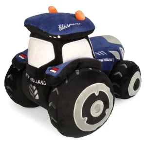 Outback Toys Preschool Playroom | Stuffed Animals & Puppets<Kids New Holland T7 Blue Power Soft Plush Toy Tractor