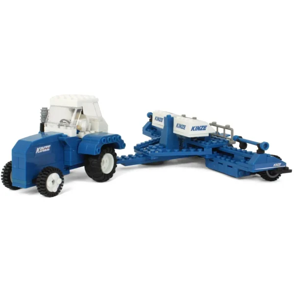 Outback Toys Games & Puzzles | Preschool Playroom<Kinze Tractor & 4900 Planter Building Blocks Set