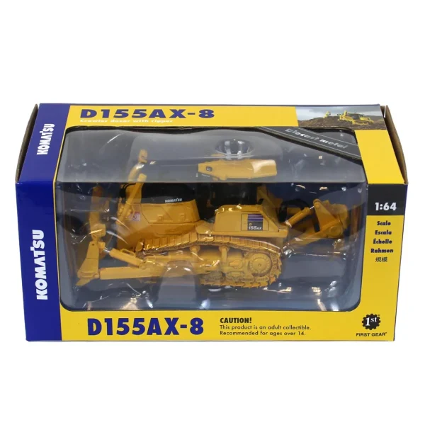 Manufacturer_First Gear, Inc. Crawlers & Dozers<1/64 Komatsu D155AX-8 Sigma Dozer with Ripper by First Gear