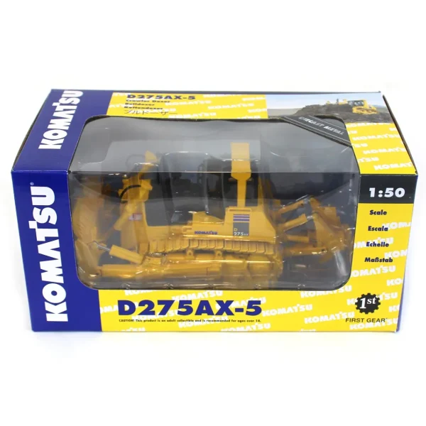 Manufacturer_First Gear, Inc. Crawlers & Dozers<1/50 Komatsu D275AX-5 Sigmadozer with Ripper