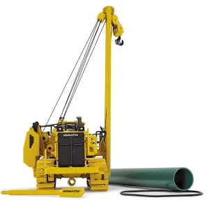 Manufacturer_First Gear, Inc. Crawlers & Dozers<1/50 Komatsu D155CX-8 with K170 Pipelayer