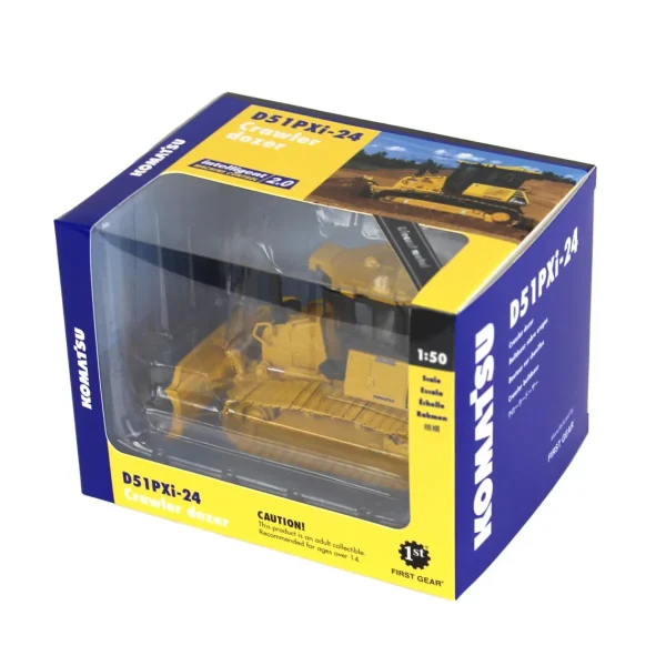 Manufacturer_First Gear, Inc. Crawlers & Dozers<1/50 Komatsu D51PXi-24 Dozer with Hitch by First Gear