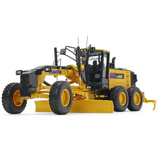 Manufacturer_First Gear, Inc. Graders<1/50 Komatsu GD655-6 Motor Grader with Ripper by First Gear