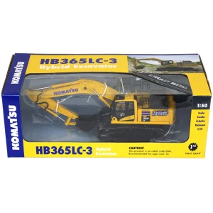 Manufacturer_First Gear, Inc. Excavators<1/50 Komatsu HB365LC-3 Hybrid by First Gear
