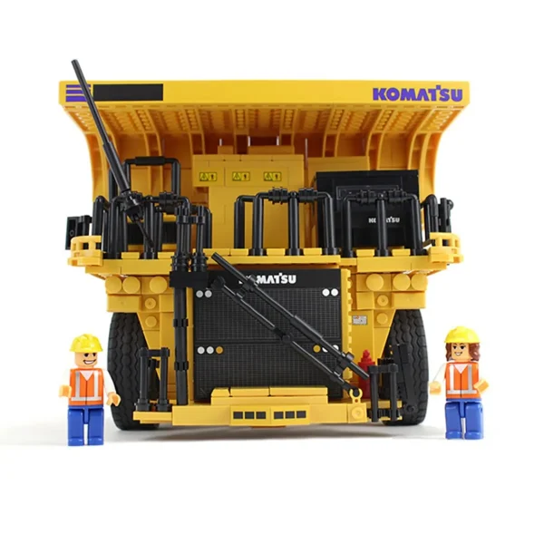 Manufacturer_First Gear, Inc. Dump Trucks<Komatsu Mining Dump 1256+ Piece Building Block Set by First Gear, Inc.