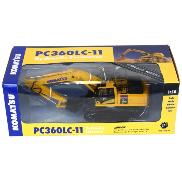 Manufacturer_First Gear, Inc. Excavators<1/50 Komatsu PC360LC-11 Excavator by First Gear