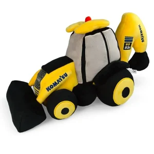 Manufacturer_Universal Hobbies Loaders | Stuffed Animals & Puppets<Komatsu WB93R Backhoe Loader Soft Plush Toy