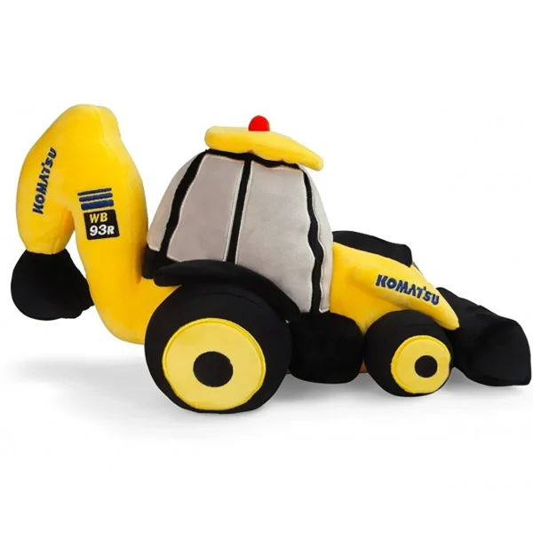 Manufacturer_Universal Hobbies Loaders | Stuffed Animals & Puppets<Komatsu WB93R Backhoe Loader Soft Plush Toy