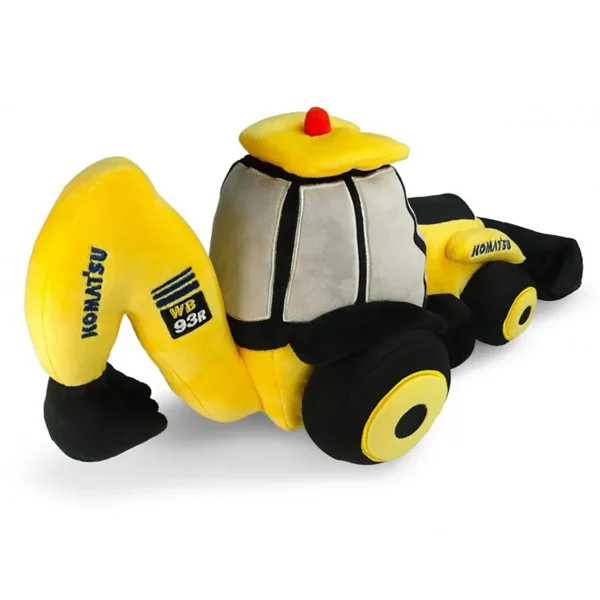Manufacturer_Universal Hobbies Loaders | Stuffed Animals & Puppets<Komatsu WB93R Backhoe Loader Soft Plush Toy