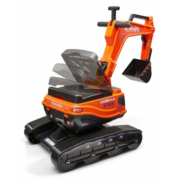 Manufacturer_Falk Agco, Massey & More | Trikes & Other Pedals<Kubota KX080-4 Ride On Excavator with Helmet and Opening Seat
