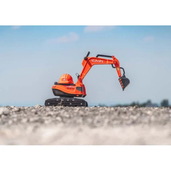 Manufacturer_Falk Agco, Massey & More | Trikes & Other Pedals<Kubota KX080-4 Ride On Excavator with Helmet and Opening Seat