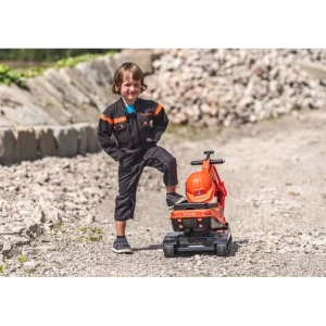 Manufacturer_Falk Agco, Massey & More | Trikes & Other Pedals<Kubota KX080-4 Ride On Excavator with Helmet and Opening Seat