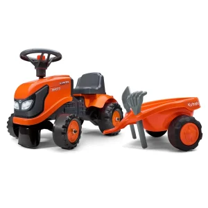 Manufacturer_Falk Agco, Massey & More<Kubota Ride-On Tractor with Trailer & Garden Tools