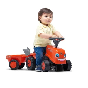 Manufacturer_Falk Agco, Massey & More<Kubota Ride-On Tractor with Trailer & Garden Tools