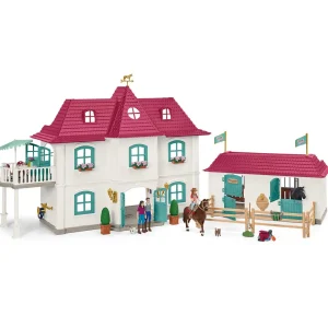 Manufacturer_Schleich Wooden Barns & Large Accessories | Play Animals & Accessories<Lakeside Country House and Stable by Schleich