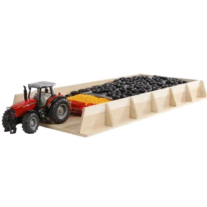 Manufacturer_Universal Hobbies Wooden Barns & Large Accessories<1/32 Large Silo Trench Bunker