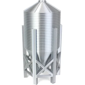 Outback Toys Wooden Barns & Large Accessories<1/16 Large Stack Feed Hopper Bin, 3D Printed