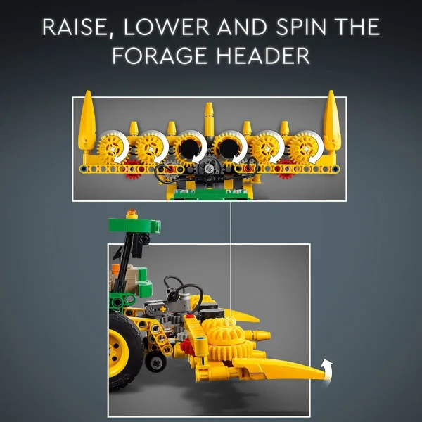 Manufacturer_LEGO Combines & Harvesters | Games & Puzzles<LEGO Technic John Deere 9700 Forage Harvester 559 Piece Building Toy Set