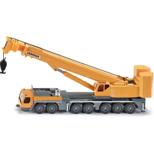 Manufacturer_SIKU Cranes<1/87 Liebherr Mobile Crane with Telescoping & Pivoting Crane Arm