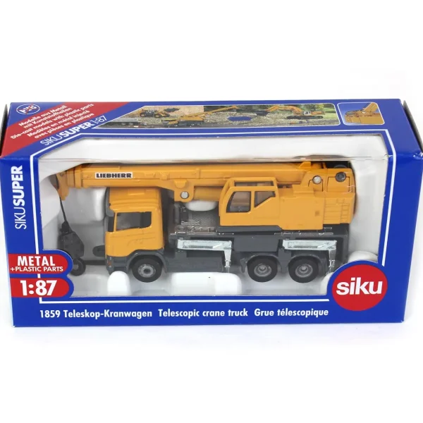 Manufacturer_SIKU Cranes<1/87 Liebherr Telescopic Crane Truck