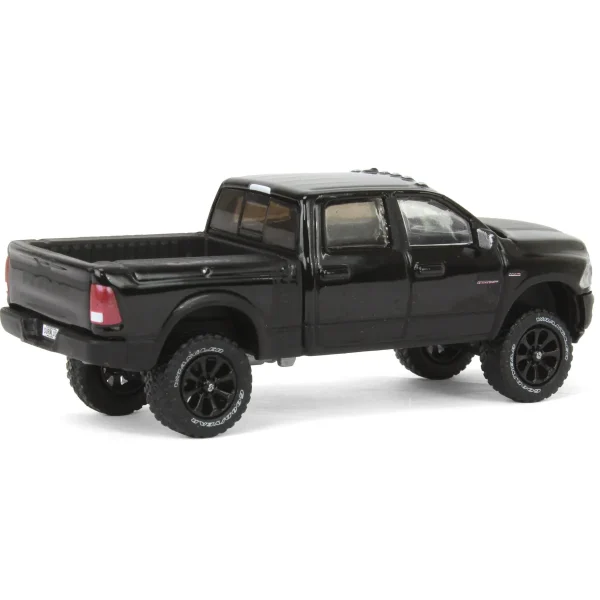 Manufacturer_Greenlight Collectibles Pickup Trucks<1/64 Lifted 2017 Dodge Ram 2500 Power Wagon Pickup Truck, Black, Collaboration Exclusive