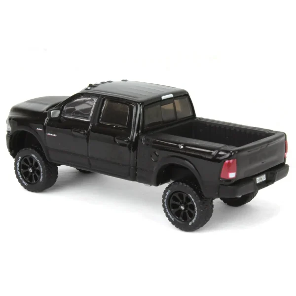 Manufacturer_Greenlight Collectibles Pickup Trucks<1/64 Lifted 2017 Dodge Ram 2500 Power Wagon Pickup Truck, Black, Collaboration Exclusive