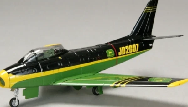 Manufacturer_SpecCast Airplanes & Banks<1/48 Limited Edition 2007 John Deere Die-Cast F-86 Sabre Jet