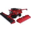 Manufacturer_ERTL Combines & Harvesters<1/64 Limited Edition Case IH Track Combine with Corn & Grain Heads, 175th Anniversary, 2017 Farm Show