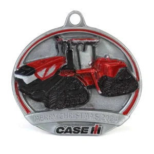 Outback Toys Christmas DéCor<2024 Limited Edition Case IH Steiger 715 Quadtrac Tractor Christmas Ornament, 6th in Series