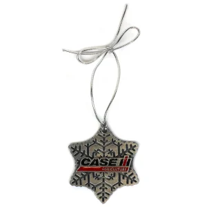 Outback Toys Christmas DéCor<2022 Limited Edition Case IH Logo Snowflake Ornament, 1st in Series